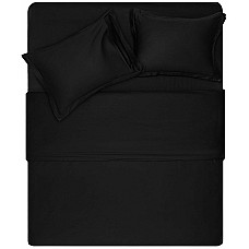 Підковдра ARDESTO Mix&Match Premium, 160х220см, 100% бавовна, сатин, чорний