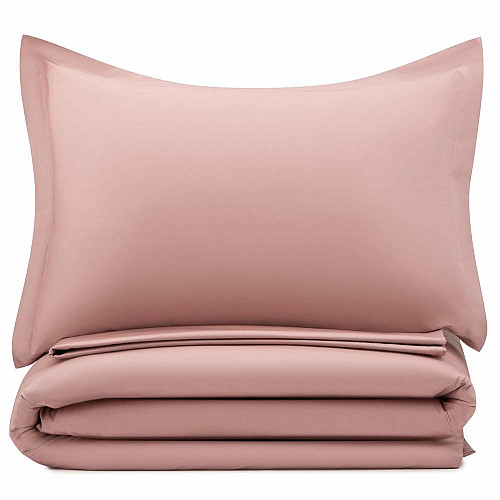 Пододеяло ARDESTO Mix&Match Premium, 200х220см, 100% хлопок, сатин, розовый светлый