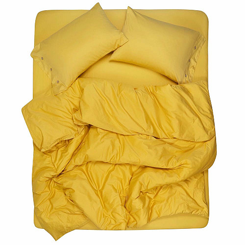 Підковдра ARDESTO Mix&Match, 200х220см, 100% бавовна, сатин, жовтий