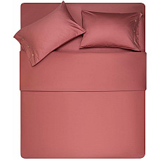 Простирадло ARDESTO Mix&Match, 240x260см, 100% бавовна, сатин, коричневий світлий