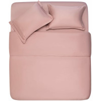 Простыня на резинке ARDESTO Mix&Match Premium, 160х200+30см, 100% хлопок, сатин, розовый светлый