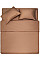 Простыня на резинке ARDESTO Mix&Match, 180x200+30см, 100% хлопок, сатин, коричневый