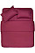Простыня на резинке ARDESTO Mix&Match, 180x200+30см, 100% хлопок, сатин, бордовый