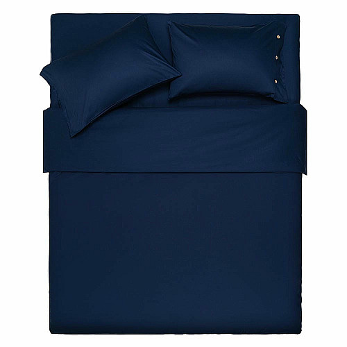 Простирадло ARDESTO Mix&Match, 240x260см, 100% бавовна, сатин, синій