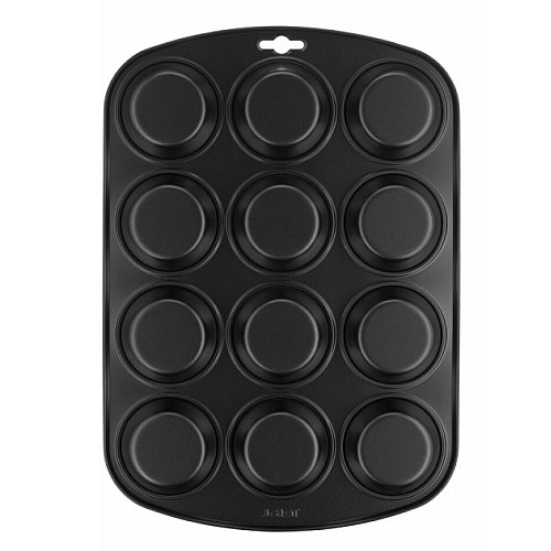 Форма для випікання мафінів Tefal Easybake baking, на 12шт, 38х27х3 см, вуглецева сталь