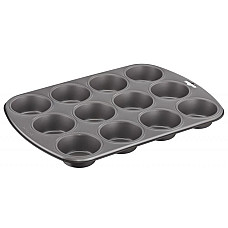 Форма для випікання мафінів Tefal Easybake baking, на 12шт, 38х27х3 см, вуглецева сталь