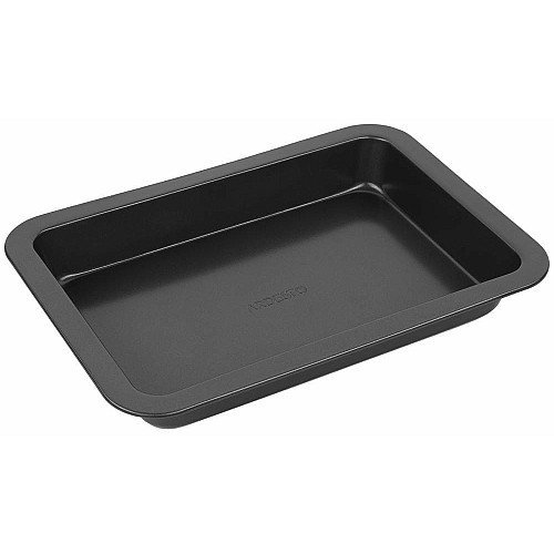 Форма для випікання ARDESTO Gemini, 34.5x24x4.5см, вуглецева сталь, прямокутна, сірий