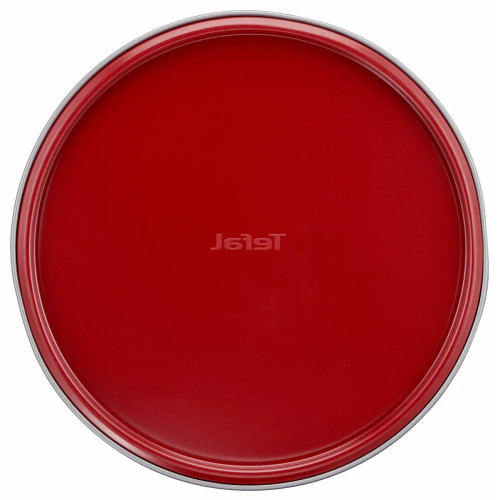 Форма для випікання Tefal DeliBake, крушла, знімне дно, 245x245x80мм, вуглецева сталь, червоний