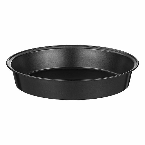 Форма для випікання ARDESTO Tasty baking, 24.5x4см, вуглецева сталь, кругла, сірий