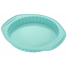 Форма для випікання ARDESTO Tasty baking, 30.5*27*3см, силікон, кругла, блакитний