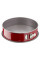 Форма для випікання Tefal DeliBake, крушла, знімне дно, 245x245x80мм, вуглецева сталь, червоний