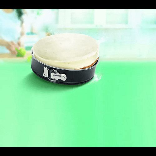 Форма для випікання Tefal Easybake, 26см, вуглецева сталь, роз'ємна, кругла, сірий