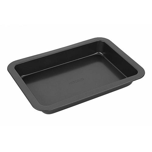 Форма для випікання ARDESTO Gemini, 34.5x24x4.5см, вуглецева сталь, прямокутна, сірий