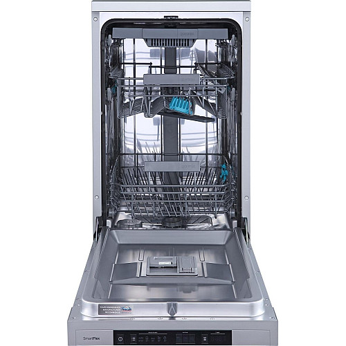 Посудомийна машина Gorenje, 11компл., A+++, 45см, дисплей, 3 кошика, AquaStop, Інвертор, сірий