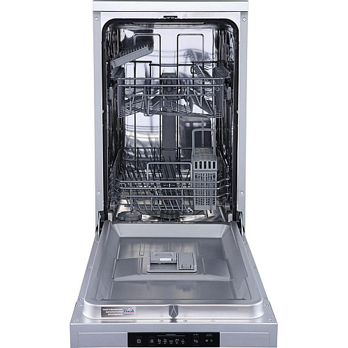 Посудомоечная машина Gorenje, 9компл., A++, 45см, дисплей, 2 корзины, AquaStop, серый