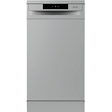 Посудомоечная машина Gorenje, 9компл., A++, 45см, дисплей, 2 корзины, AquaStop, серый