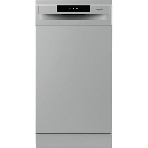 Посудомоечная машина Gorenje, 9компл., A++, 45см, дисплей, 2 корзины, AquaStop, серый