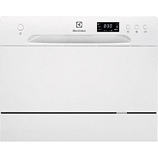 Посудомийна машина Electrolux настільна, 6компл., F, 55см, дисплей, білий