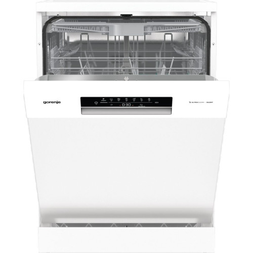 Посудомийна машина Gorenje, 16компл., A+++, 60см, дисплей, 3 кошика, AquaStop, білий