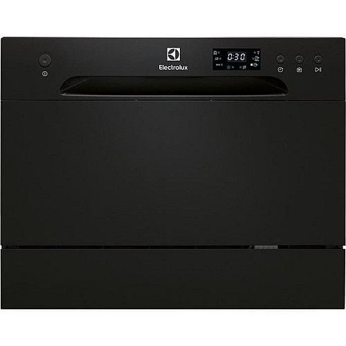 Посудомоечная машина Electrolux настольная, 6компл., F, 55см, дисплей, черный