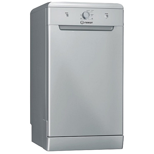 Посудомийна машина Indesit, 10компл., A+, 45см, сріблястий
