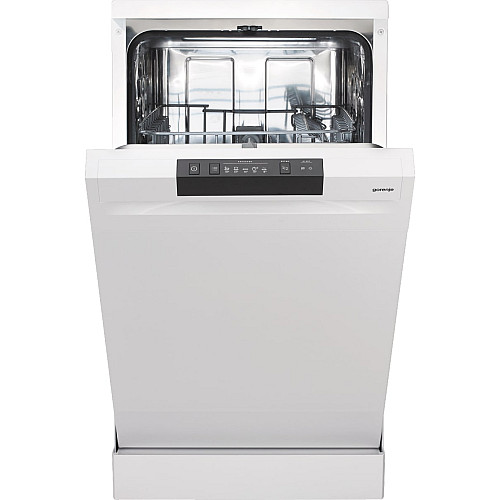 Посудомоечная машина Gorenje, 9компл., A++, 45см, дисплей, 2 корзины, AquaStop, белый