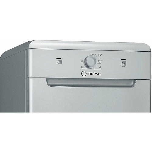 Посудомийна машина Indesit, 10компл., A+, 45см, сріблястий