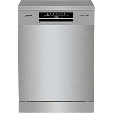 Посудомийна машина Gorenje, 16компл., A+++, 60см, дисплей, 3 кошика, AquaStop, сірий