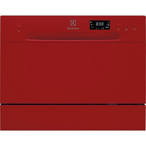 Посудомийна машина Electrolux настільна, 6компл., F, 55см, дисплей, сірий