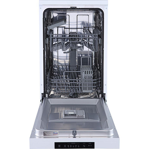 Посудомоечная машина Gorenje, 9компл., A++, 45см, дисплей, 2 корзины, AquaStop, белый