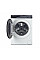 Стиральная машина Haier фронтальная, 7кг, 1200, A+++, 44см, дисплей, пара, инвертор, черный люк, прямой привод, белый