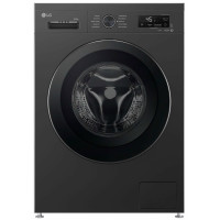 Пральна машина LG фронтальна, 6.5кг, 1200, В, 44см, дисплей, пара, інвертор, чорний