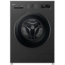 Пральна машина LG фронтальна, 6.5кг, 1200, В, 44см, дисплей, пара, інвертор, чорний