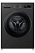 Стиральная машина LG фронтальная, 6.5кг, 1200, В, 44см, дисплей, пара, инвертор, черный