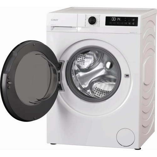 Прально-сушильна машина Candy ProWash&Dry 300 фронтальна, 7(4)кг, 1400, A, 45.7см, дисплей, пара, інвертор, люк чорний, білий