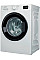 Стиральная машина Indesit фронтальная, 8кг, 1200, A+++, 54.6см, дисплей, пара, инвертор, черный люк, белый