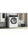 Стиральная машина Whirlpool фронтальная, 6кг, 1200, A+++, 43см, дисплей, инвертор, черный люк, белый