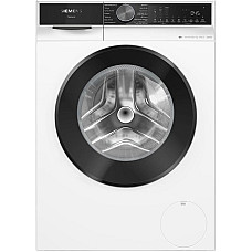 Пральна машина Siemens фронтальна, 9кг, 1400, A, 59см, дисплей, білий
