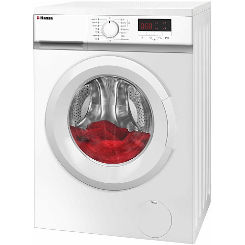 Пральна машина Hansa фронтальна, 8кг, 1400, A++, 57см, дисплей, білий