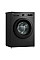 Стиральная машина LG фронтальная, 6.5кг, 1200, В, 44см, дисплей, пара, инвертор, черный