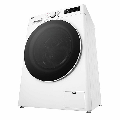 Прально-сушильна машина LG фронтальна, 9(5)кг, 1200, А, 48см, дисплей, пара, інвертор, білий