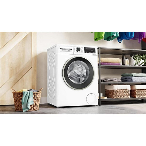 Пральна машина Bosch фронтальна, 8кг, 1400, A, 59см, дисплей, білий