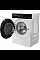 Стиральная машина Whirlpool фронтальная, 8кг, 1400, C, 55см, дисплей, пара, инвертор, черный люк, белый