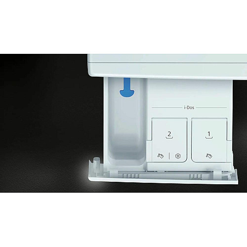 Пральна машина Siemens фронтальна, 10кг, 1600, A, 60см, дисплей, білий