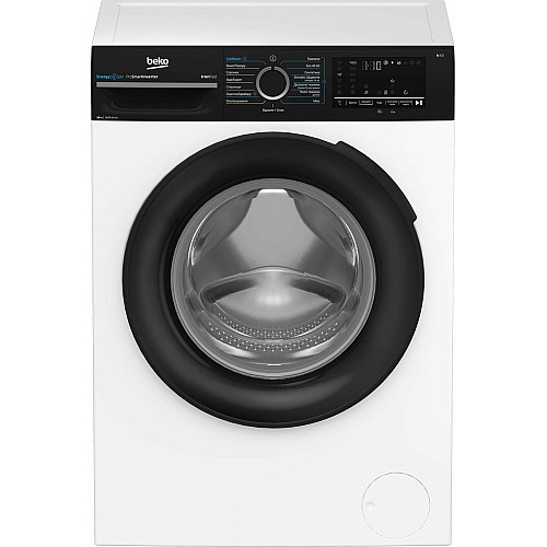 Пральна машина Beko фронтальна, 10кг, 1400, A, 58см, дисплей, інвертор, пара, білий