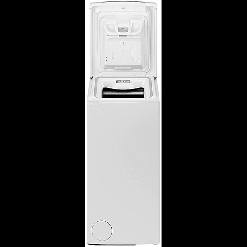 Пральна машина Whirlpool вертикальна, 7кг, 1200, B, 60см, дисплей, інвертор, білий