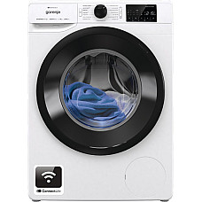 Пральна машина Gorenje фронтальна, 8кг, 1200, A+++, 46,5см, дисплей, інвертор, пара, Wi-Fi, білий
