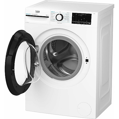 Пральна машина Beko фронтальна, 7кг, 1200, A+++, 50см, дисплей, інвертор, пара, білий