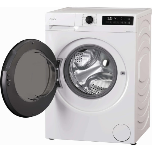 Прально-сушильна машина Candy ProWash&Dry 300 фронтальна, 9(6)кг, 1400, A, 54.8см, дисплей, пара, інвертор, люк чорний, білий