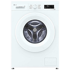 Пральна машина LG фронтальна, 7кг, 1200, A, 44см, дисплей, пара, інвертор, білий